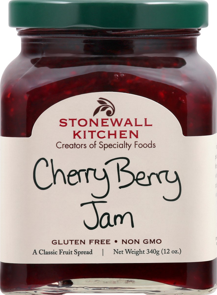 slide 9 of 9, Stonewall Kitchen Jam, Cherry Berry, 340 g