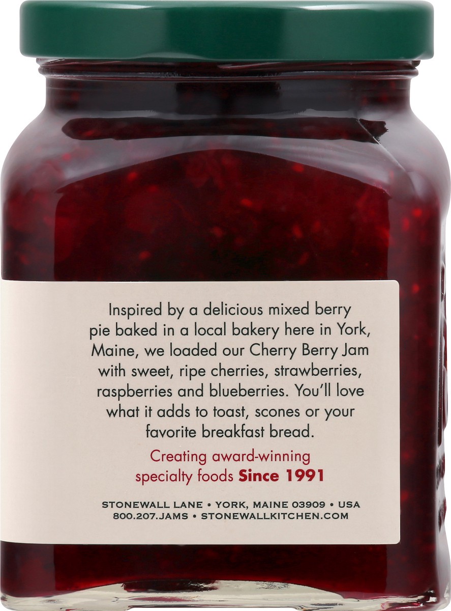 slide 7 of 9, Stonewall Kitchen Jam, Cherry Berry, 340 g