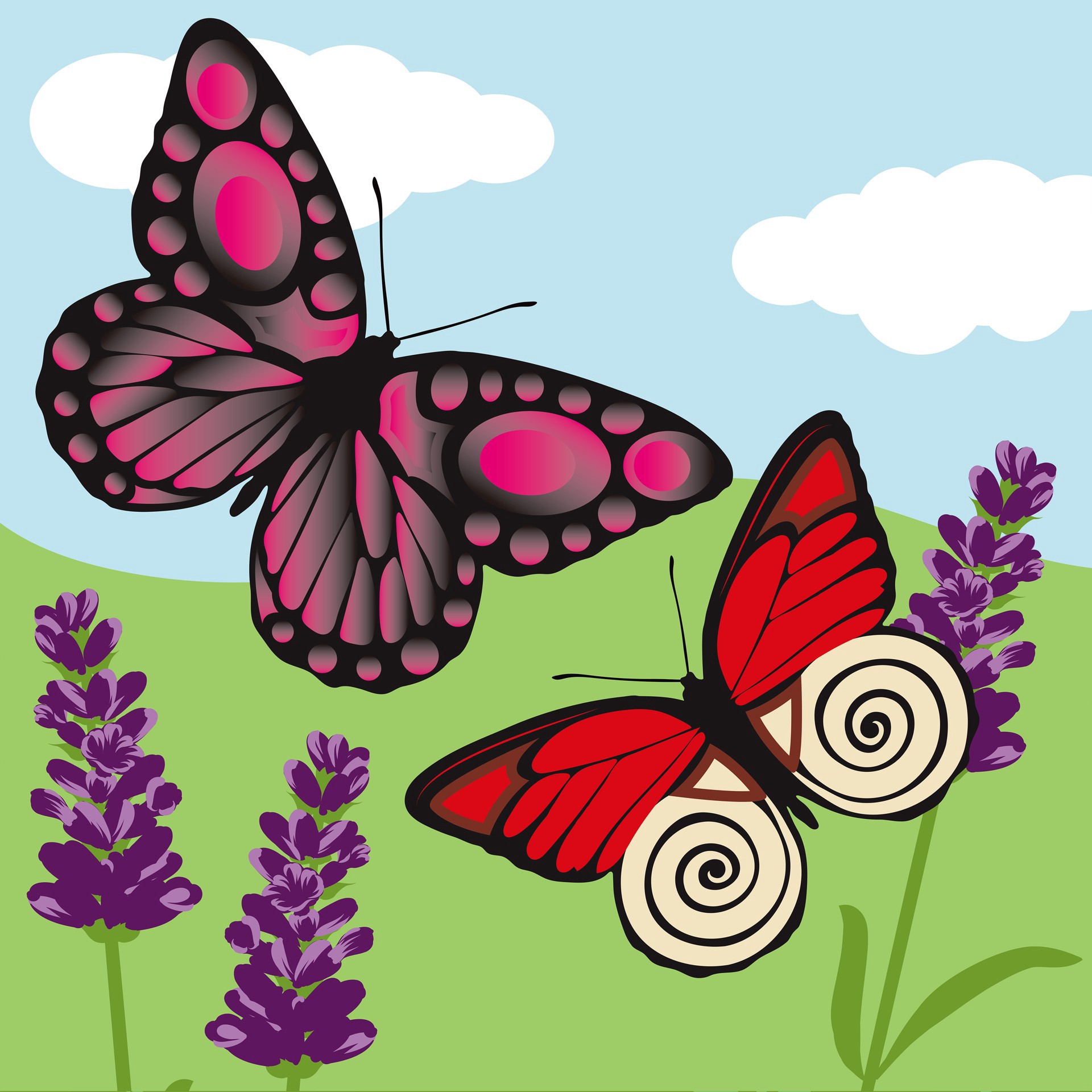 slide 2 of 8, Butterflies Mini Canvas Painting Kit By Craft Smart, 4 in x 4 in