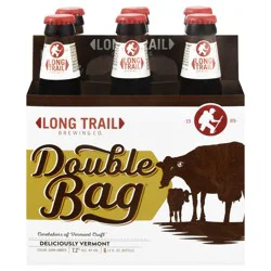 Long Trail Double Bag Beer 6 - 12 fl oz Bottles