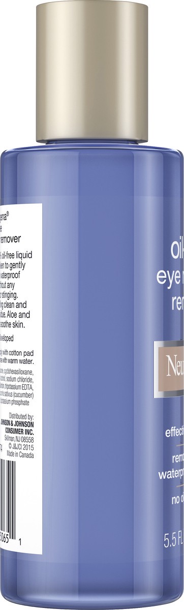 slide 4 of 7, Neutrogena Oil-Free Gentle Liquid Eye Makeup Remover - 5.5 fl oz, 5.5 fl oz