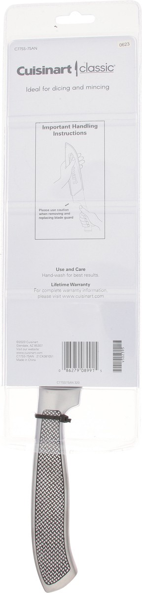 slide 10 of 11, Cuisinart Classic Graphix Collection Stainless Steel Santoku Knife 1 ea, 1 ct