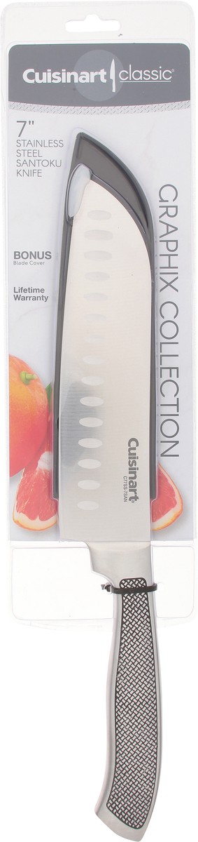slide 7 of 11, Cuisinart Classic Graphix Collection Stainless Steel Santoku Knife 1 ea, 1 ct