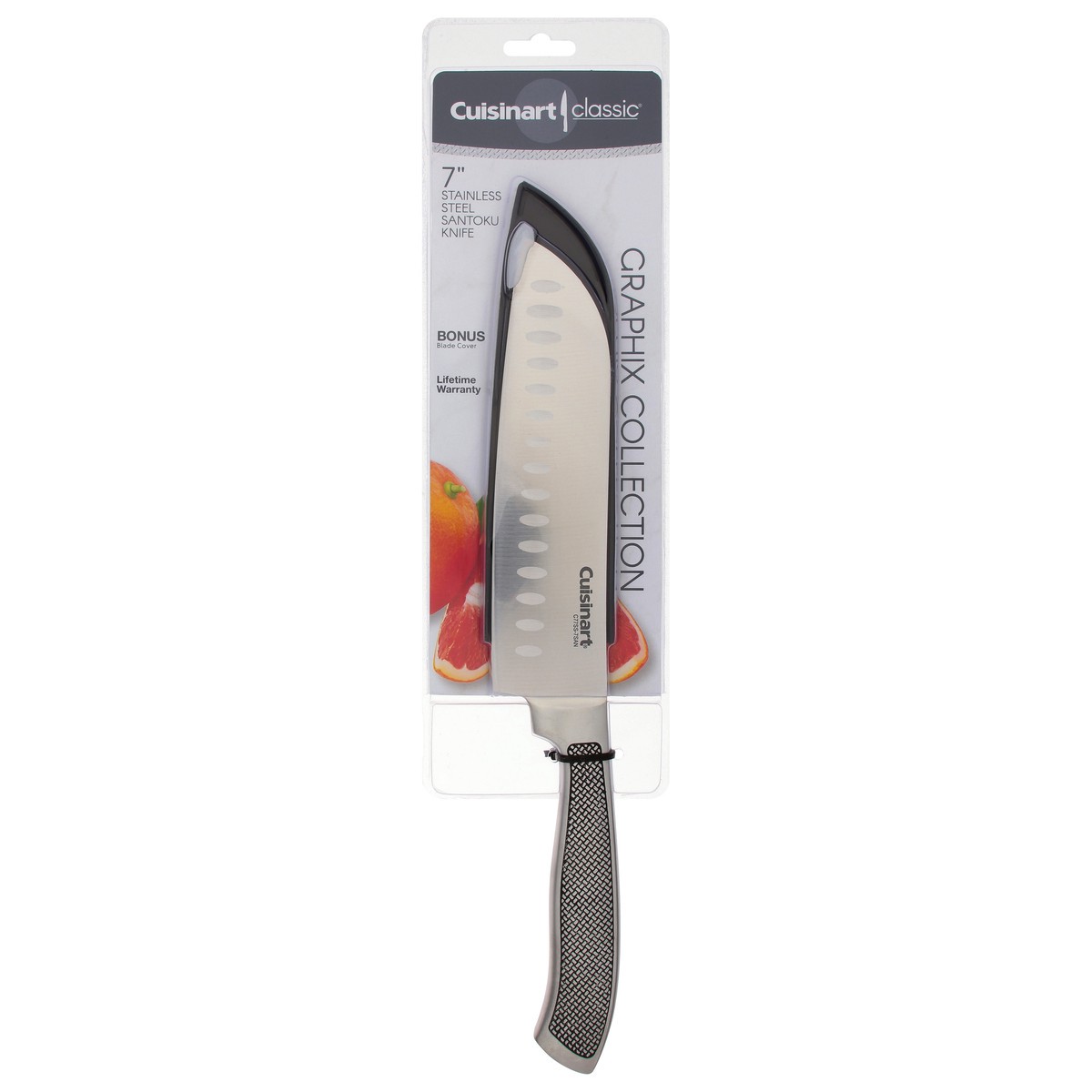 slide 4 of 11, Cuisinart Classic Graphix Collection Stainless Steel Santoku Knife 1 ea, 1 ct