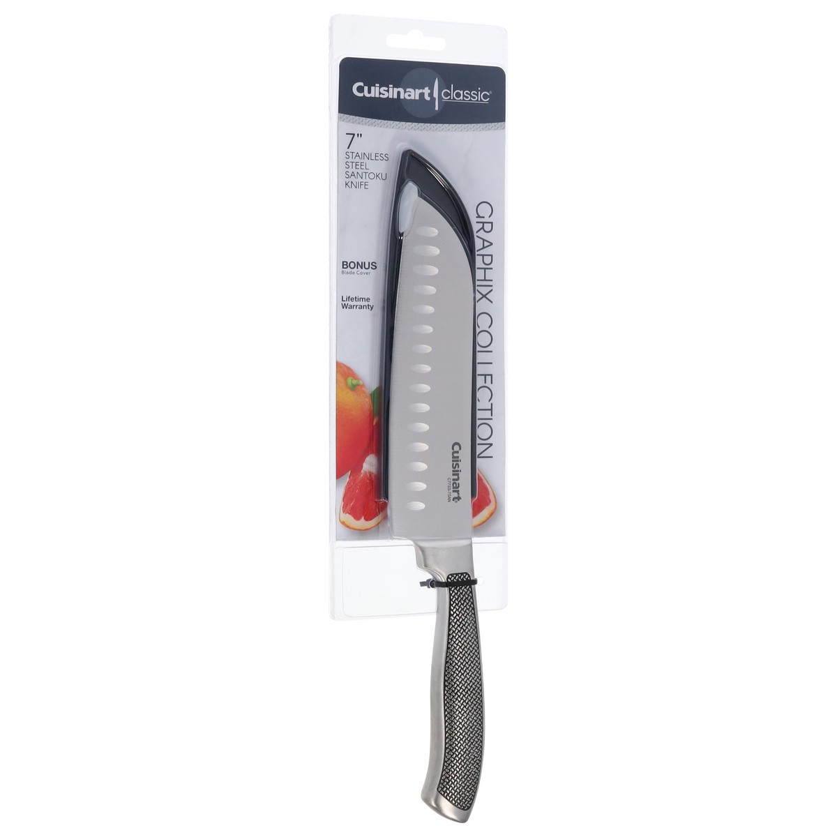slide 3 of 11, Cuisinart Classic Graphix Collection Stainless Steel Santoku Knife 1 ea, 1 ct