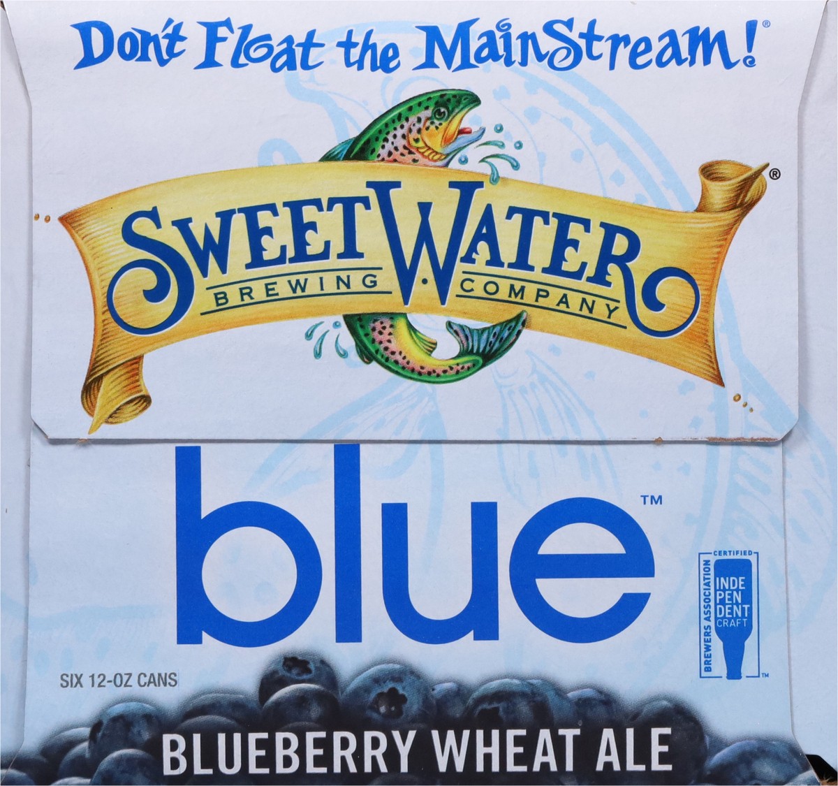 slide 6 of 9, SweetWater Brewing Company Blueberry Wheat Ale Blue Beer 6 - 12 oz Cans, 12 ct; 12 fl oz