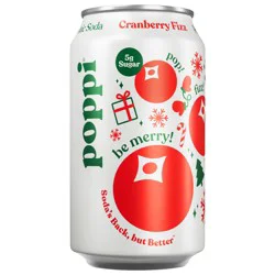 Poppi Cranberry Fizz 12Oz Can