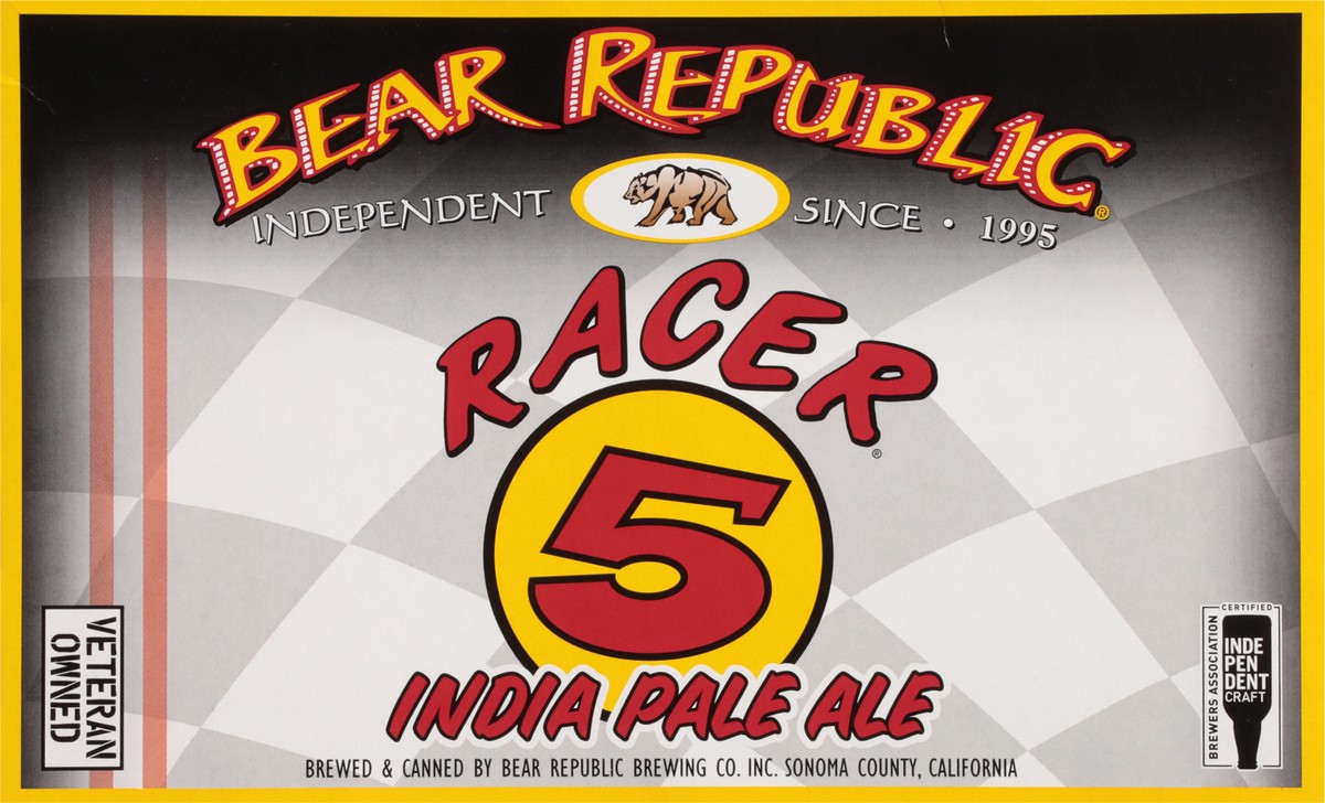slide 3 of 11, Bear Republic Racer 5 6Pk 12Oz Can, 12 oz