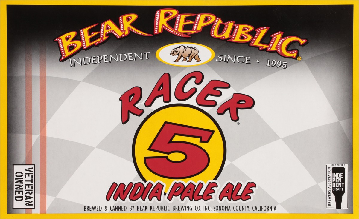 slide 4 of 11, Bear Republic Racer 5 6Pk 12Oz Can, 12 oz