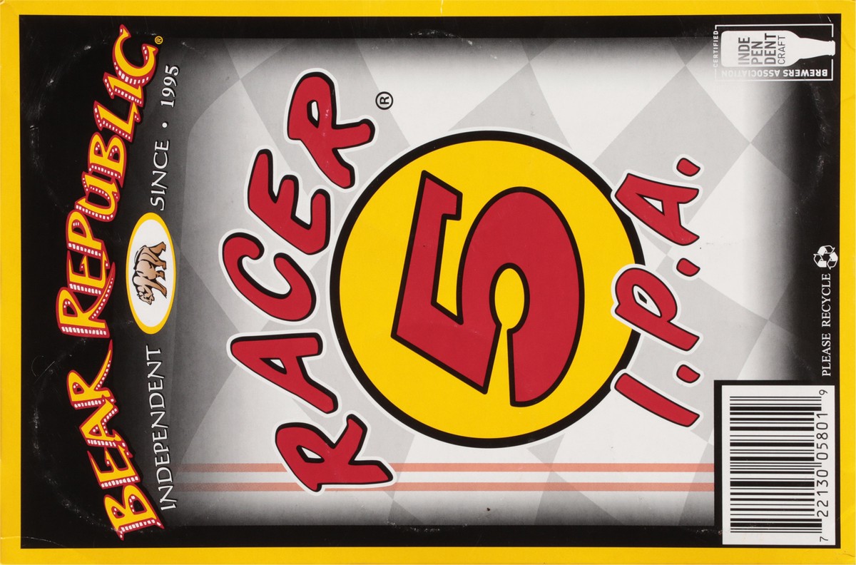 slide 9 of 11, Bear Republic Racer 5 6Pk 12Oz Can, 12 oz