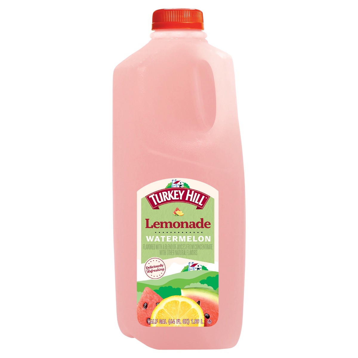 slide 1 of 8, Turkey Hill Watermelon Lemonade - 1/2 gal, 1/2 gal