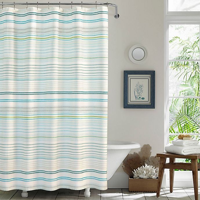 slide 1 of 3, Tommy Bahama La Scala Breezer Shower Curtain, 1 ct