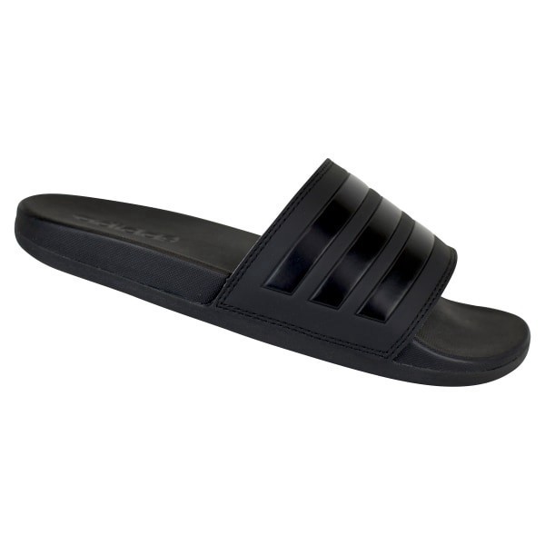 slide 29 of 29, Adidas Adilette Comfort Slides, Black/Black, 8, 1 ct