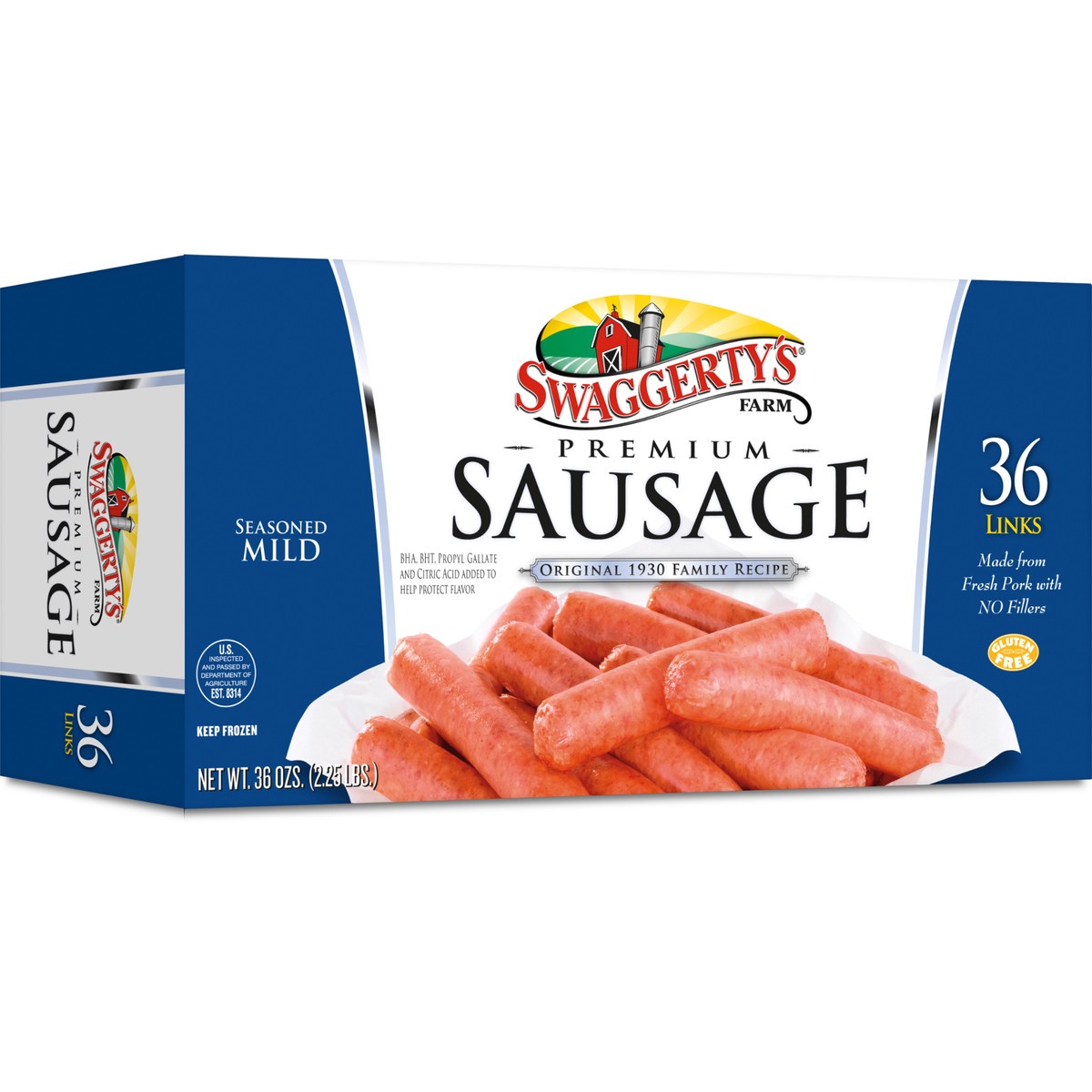 slide 3 of 3, Swaggerty's Farm Original 1930 Family Recipe, 36 oz