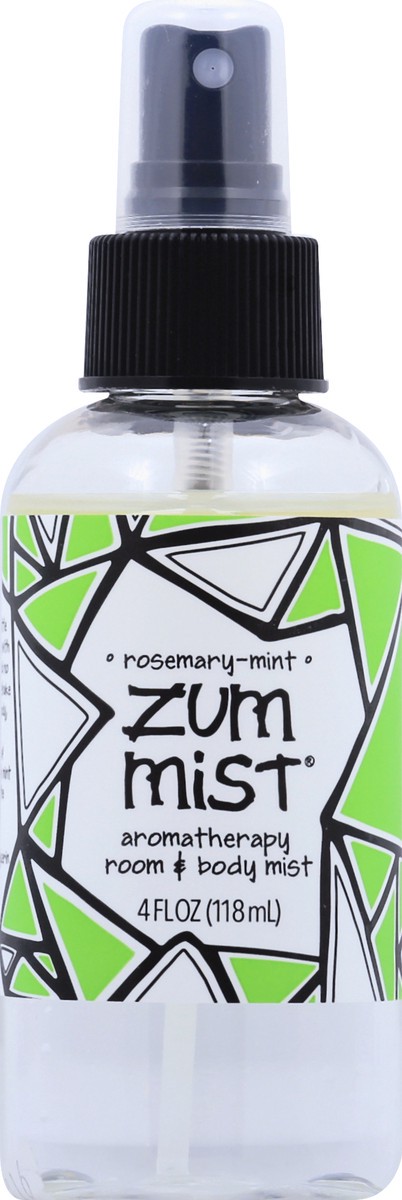 slide 1 of 1, Zum Mist Rosemary Mint Aromatherapy Room & Body Mist, 4 fl oz