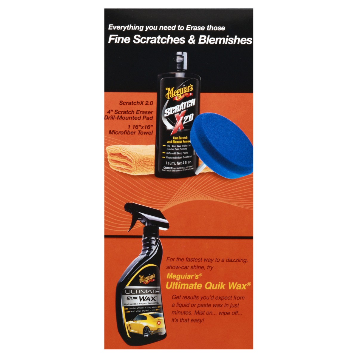 slide 7 of 9, Meguiar's Quik Scratch Eraser Kit, 1 ct
