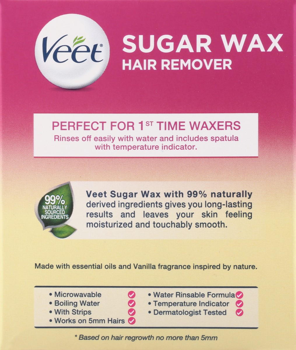 slide 5 of 13, Veet Sugar Wax 250 Ml - 8.45 Oz, 8.45 oz