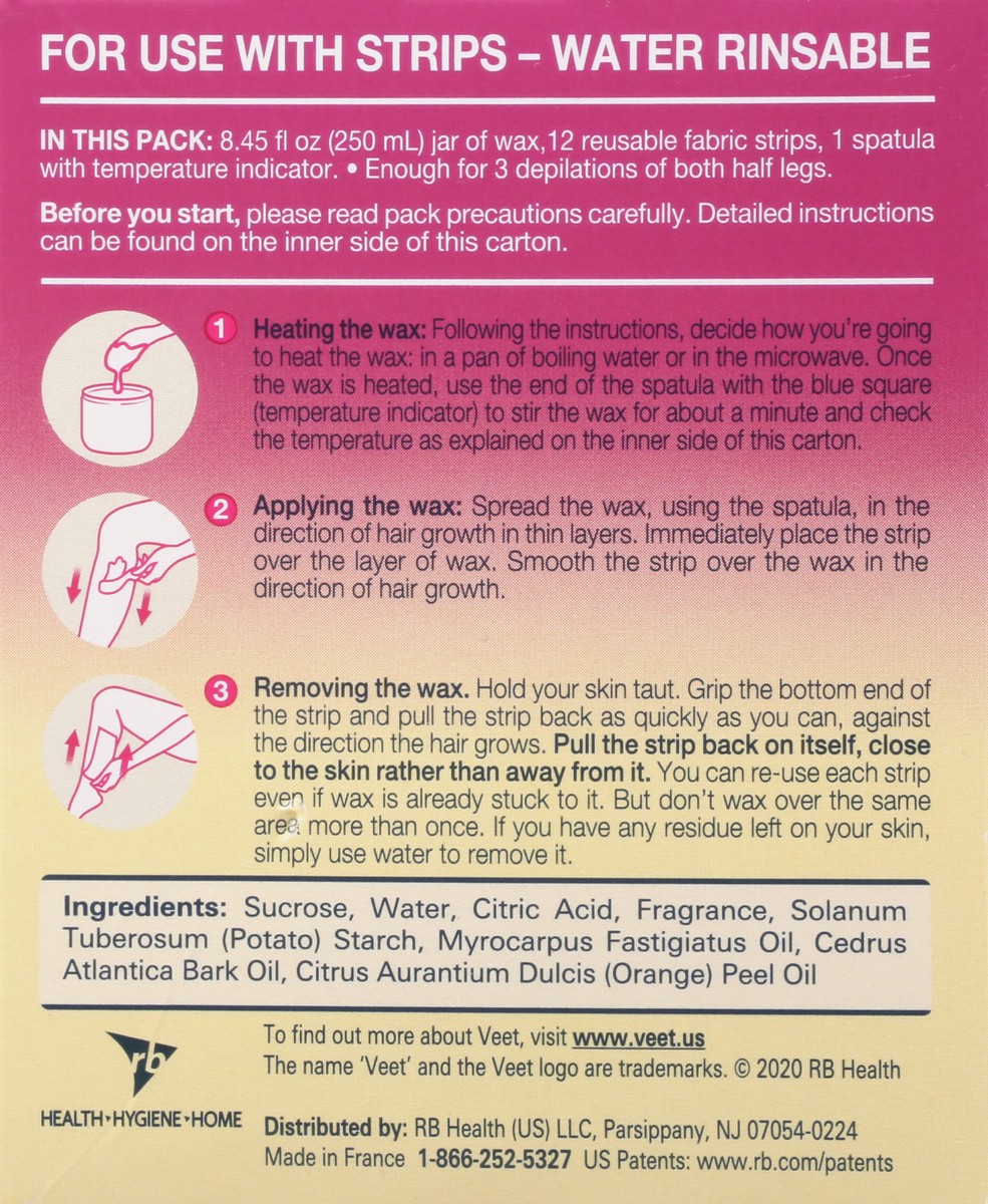 slide 9 of 13, Veet Sugar Wax 250 Ml - 8.45 Oz, 8.45 oz