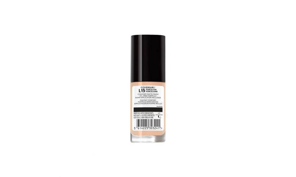 slide 3 of 5, Covergirl TruBlend Matte Made Liquid Foundation, Fair Porcelain, 1.014 oz