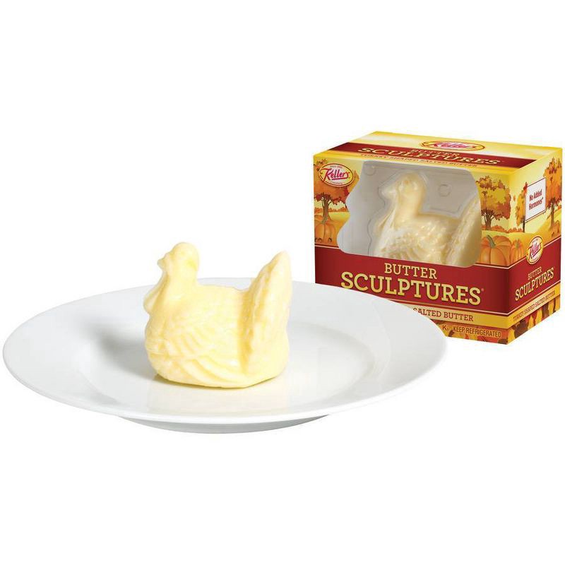 slide 2 of 4, Keller's Butter Turkey Sculpture - 4oz, 4 oz