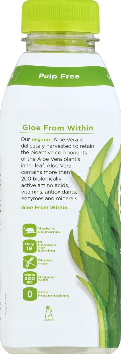 slide 3 of 4, Aloe Gloe Pulp Free Aloe Water, 15.2 fl oz