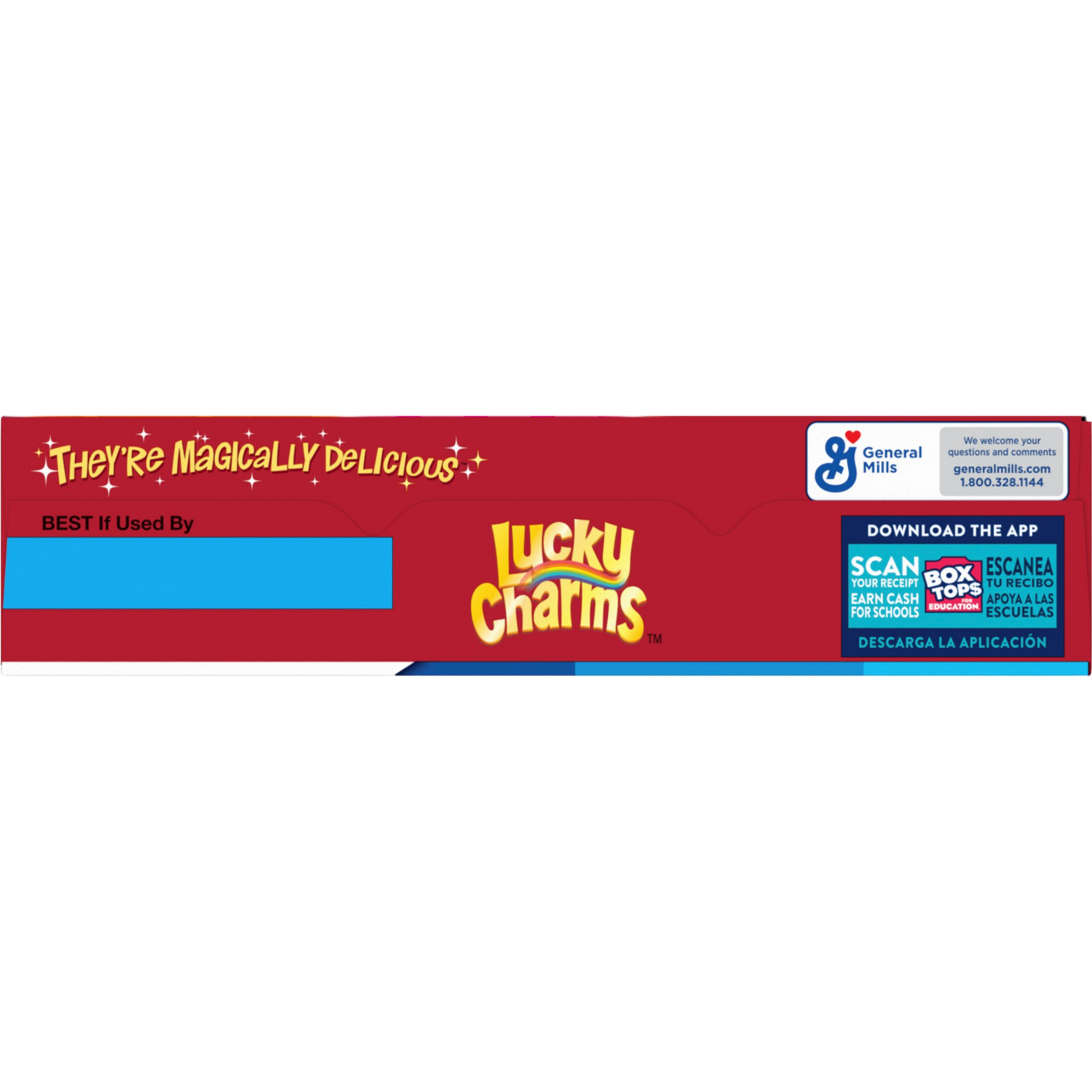 slide 8 of 8, Lucky Charms Cereal with Marshmallows, Cereal Box with St. Patrick's Day Leprechaun Trap, Gluten Free, Made with Whole Grain, 10.5 oz, 10.5 oz