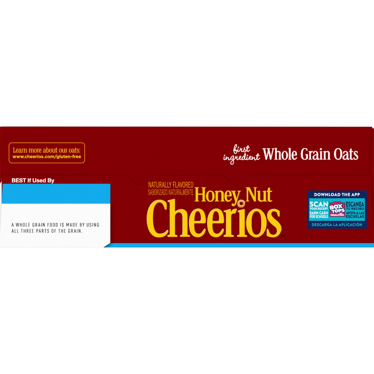 slide 5 of 5, Cheerios Honey Nut Cheerios Heart Healthy Breakfast Cereal, Gluten Free Cereal With Whole Grain Oats, Giant Size, 27.2 oz, 27.2 oz