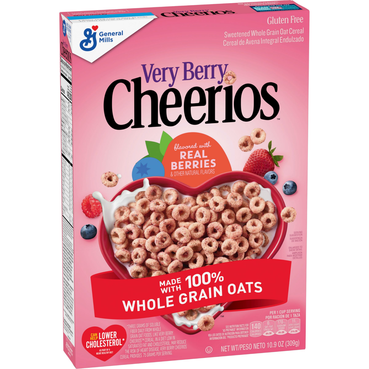 slide 6 of 8, Cheerios General Mills Very Berry Cheerios Very Berry, 10.9 oz