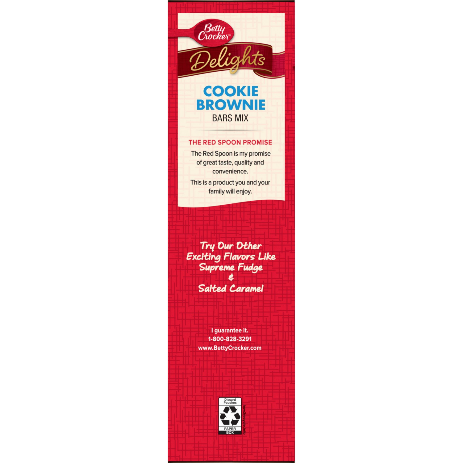 slide 3 of 6, Betty Crocker Delights Cookie Brownie Bar Mix, 17.4 oz., 17.4 oz