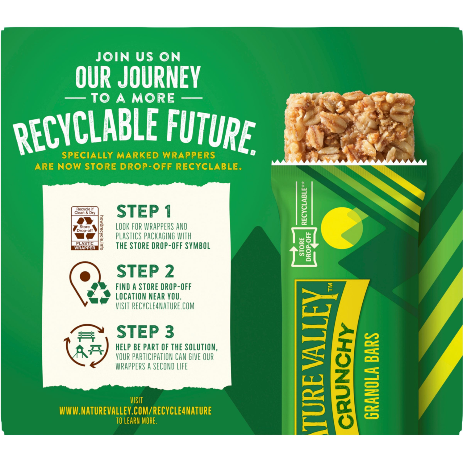 slide 2 of 6, Nature Valley Crunchy Granola Bars, Peanut Butter Dark Chocolate, 12 bars, 6 ct