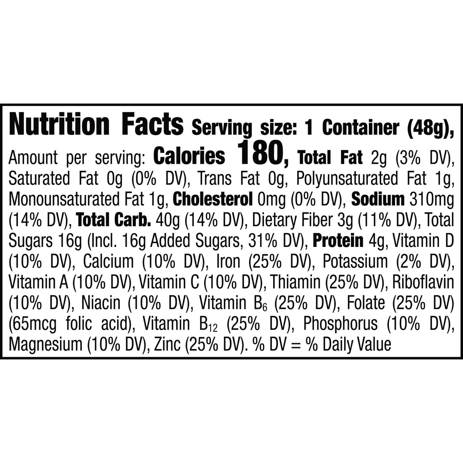slide 8 of 8, Lucky Charms with Marshmallows Breakfast Cereal Cup, Gluten Free, Single Serve Cereal, 1.7 oz, 1.7 oz