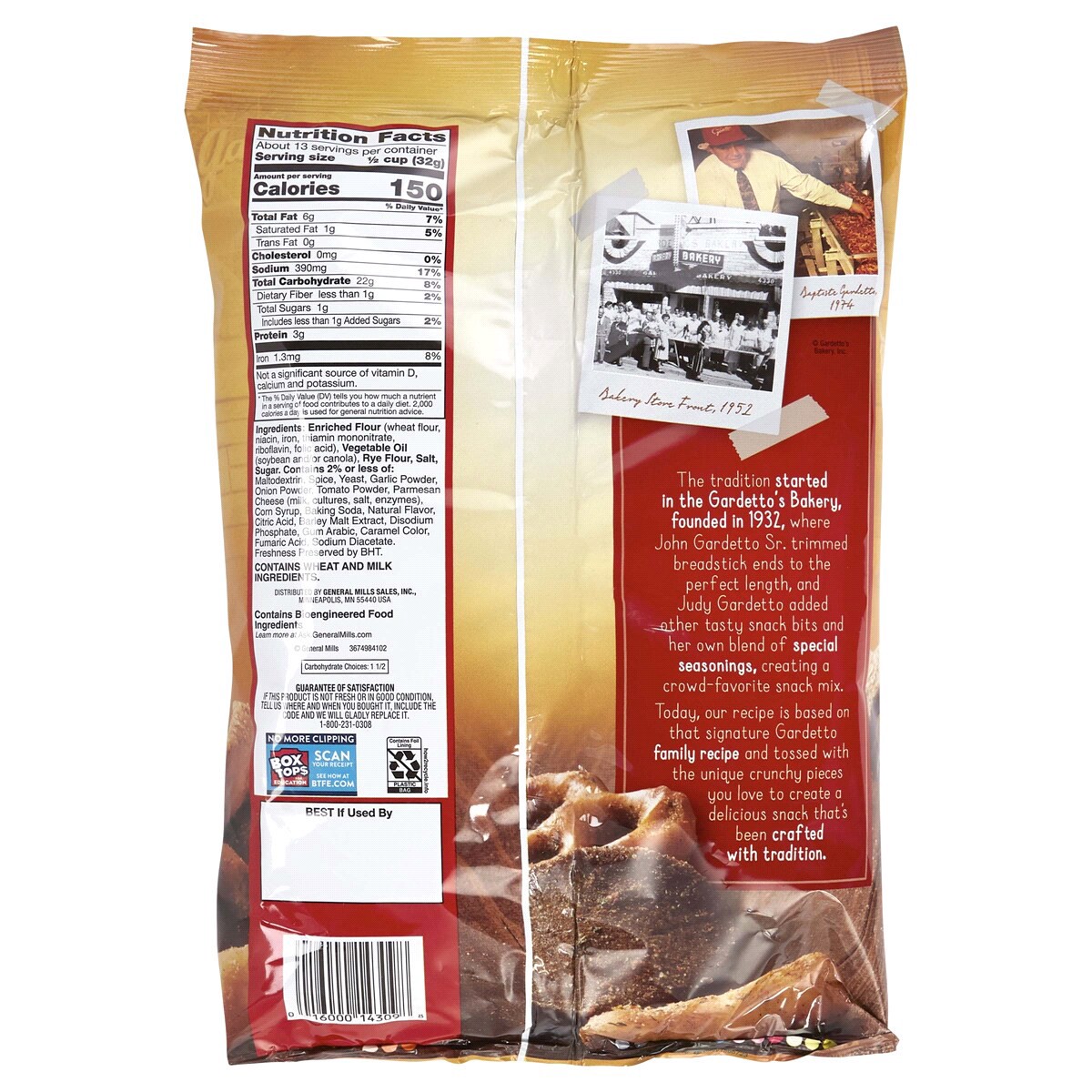 slide 2 of 2, Gardetto's Snack Party Mix, Spicy Italian, Family Size Bag Pub Mix, 14.5 oz, 14.5 oz