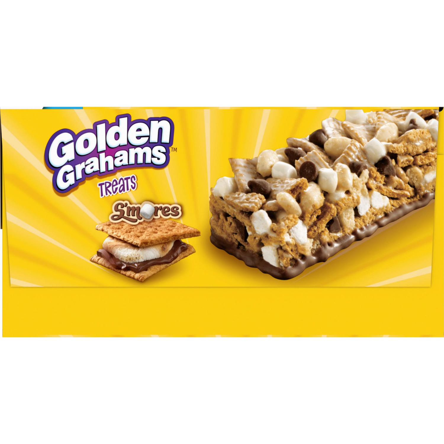 slide 3 of 6, Golden Grahams Cereal Treat Bars, S'mores, Snack Bars, Value Pack, 16 Ct, 16.96 oz, 16 ct