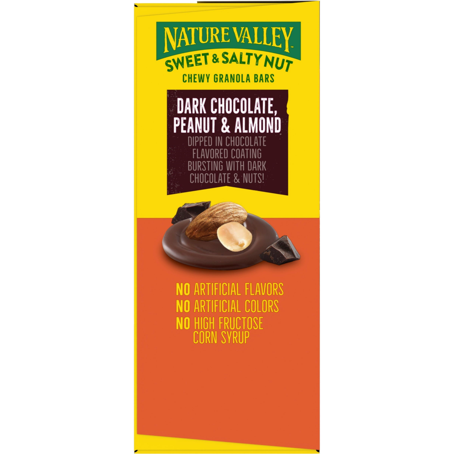 slide 3 of 6, Nature Valley Granola Bars, Dark Chocolate Peanut Almond, 12 ct, 14.4 OZ, 12 ct