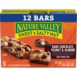 Nature Valley Granola Bars, Dark Chocolate Peanut Almond, 12 ct, 14.4 OZ