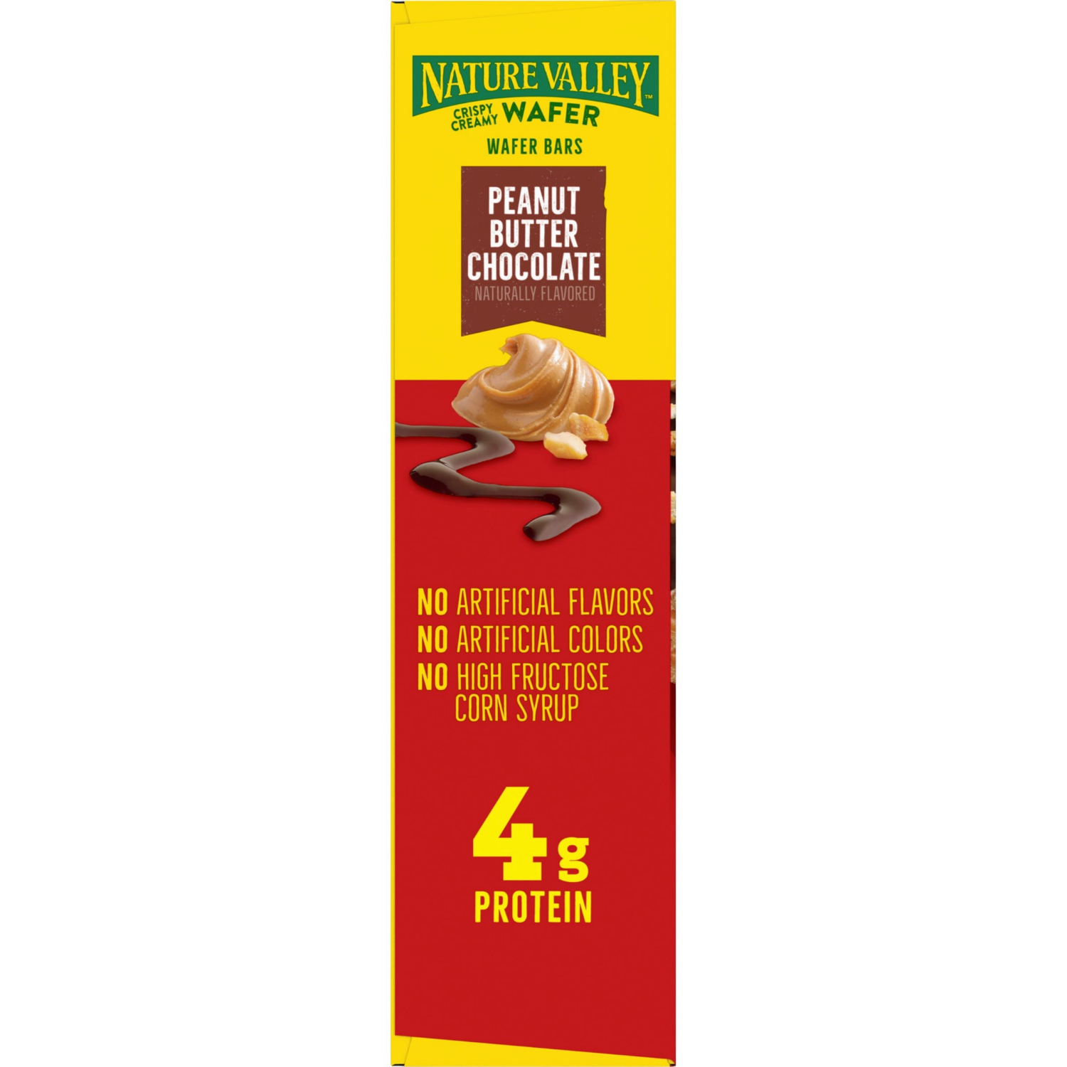 slide 3 of 6, Nature Valley Wafer Bars, Peanut Butter Chocolate, 5 Bars, 6.5 OZ, 5 ct