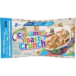 Cinnamon Toast Crunch Breakfast Cereal, Crispy Cinnamon Cereal, Value Bag, 32 oz