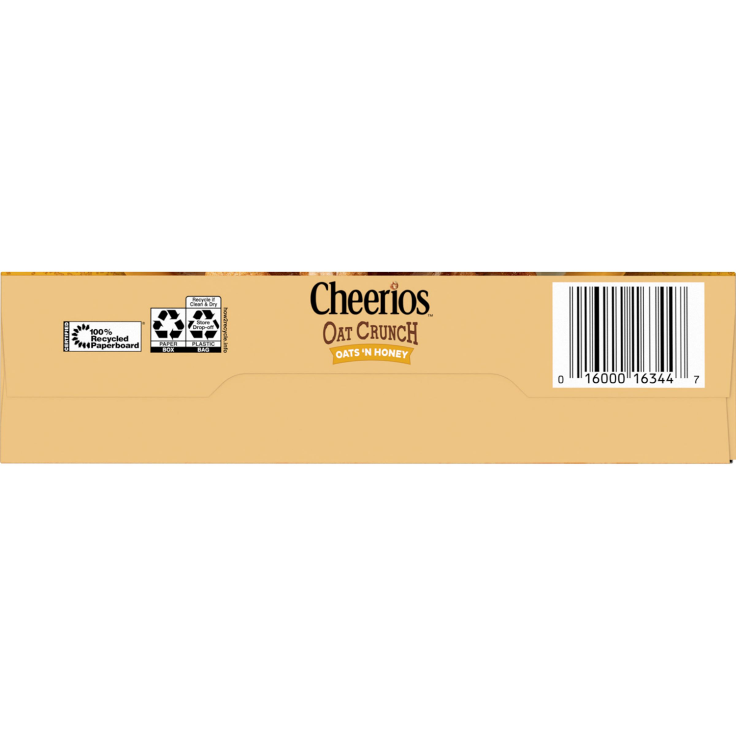 slide 3 of 8, Cheerios Oat Crunch Oats 'N Honey Breakfast Cereal, Made with Whole Grain, Large Size, 18.2 oz, 18.2 oz