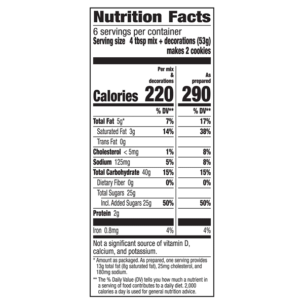 slide 6 of 9, Betty Crocker Cookies For Santa Kit, 11.2 oz