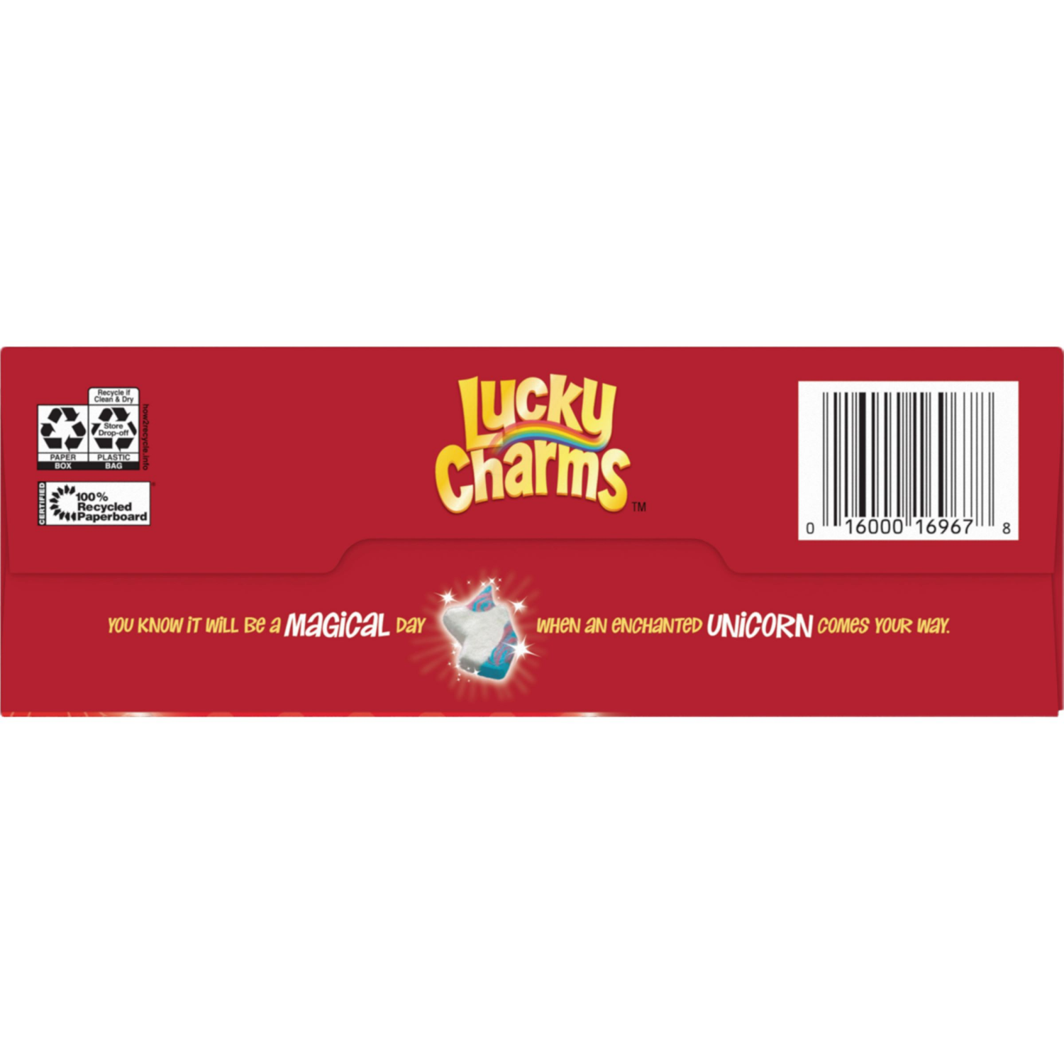 slide 3 of 8, Lucky Charms Gluten Free Cereal with Marshmallows, Kids Breakfast Cereal, Made with Whole Grain, Family Size, 18.6 oz, 18.6 oz