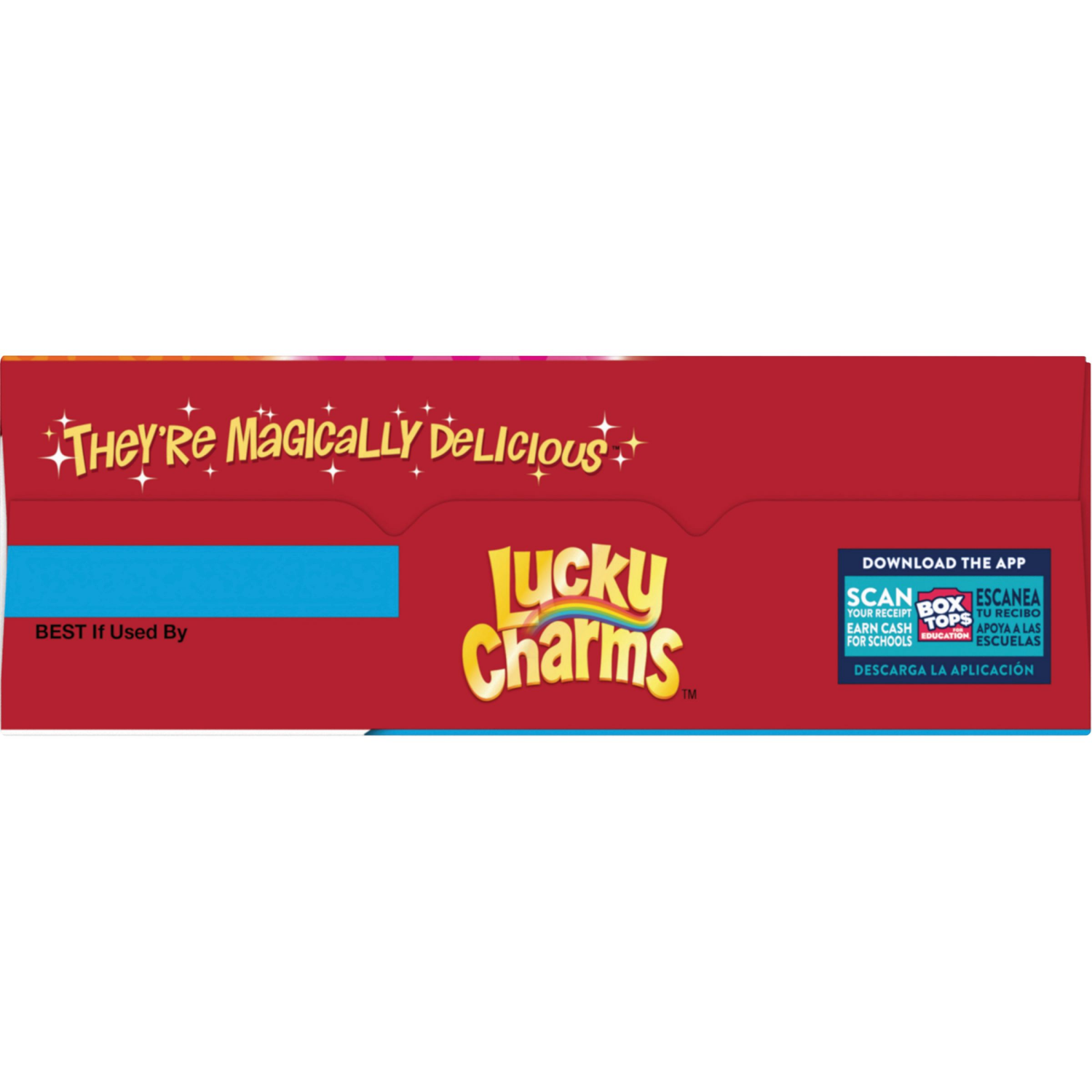 slide 8 of 8, Lucky Charms Gluten Free Cereal with Marshmallows, Kids Breakfast Cereal, Made with Whole Grain, Family Size, 18.6 oz, 18.6 oz