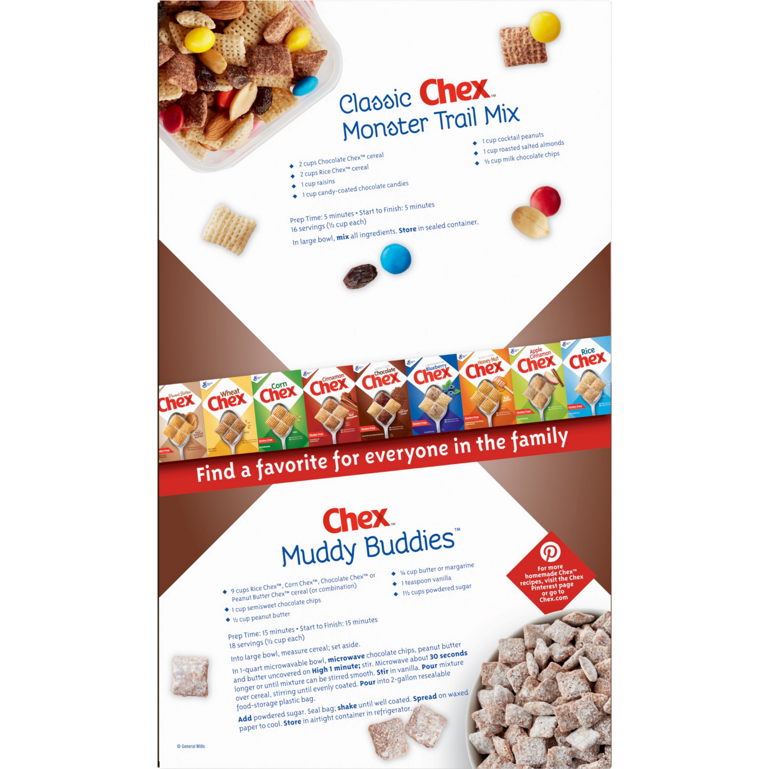 slide 2 of 7, Chex Chocolate Chex Cereal, Gluten Free Breakfast Cereal, Made with Whole Grain, Family Size, 20.3 oz, 20.3 oz