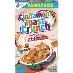 Cinnamon Toast Crunch General Mills Cinnamon Toast Crunch Family Size Cereal