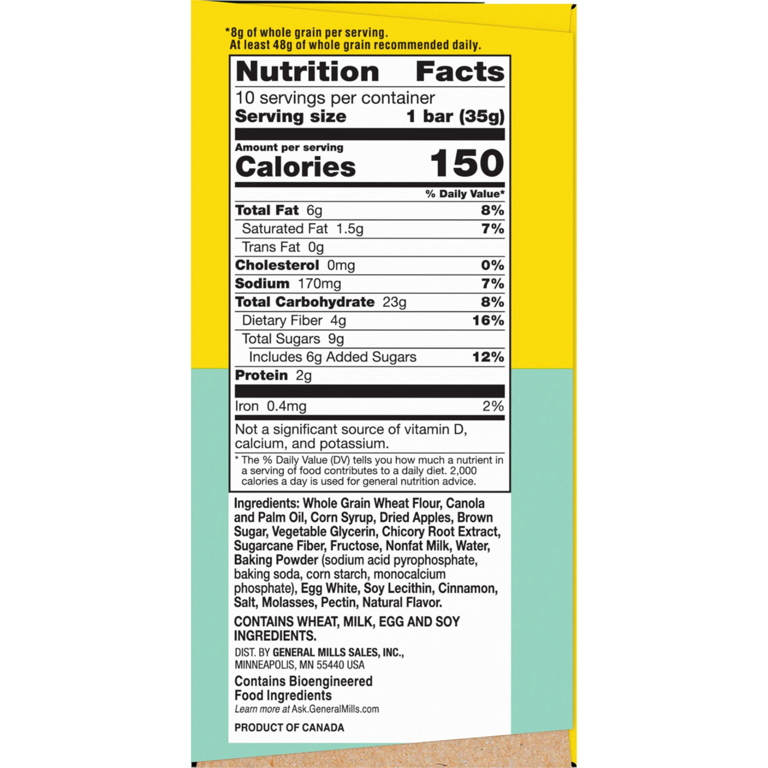 slide 4 of 6, Nature Valley Soft Baked Muffin Bars, Apple Cinnamon, Snack Bars, 10 Bars, 12.4 oz, 10 ct
