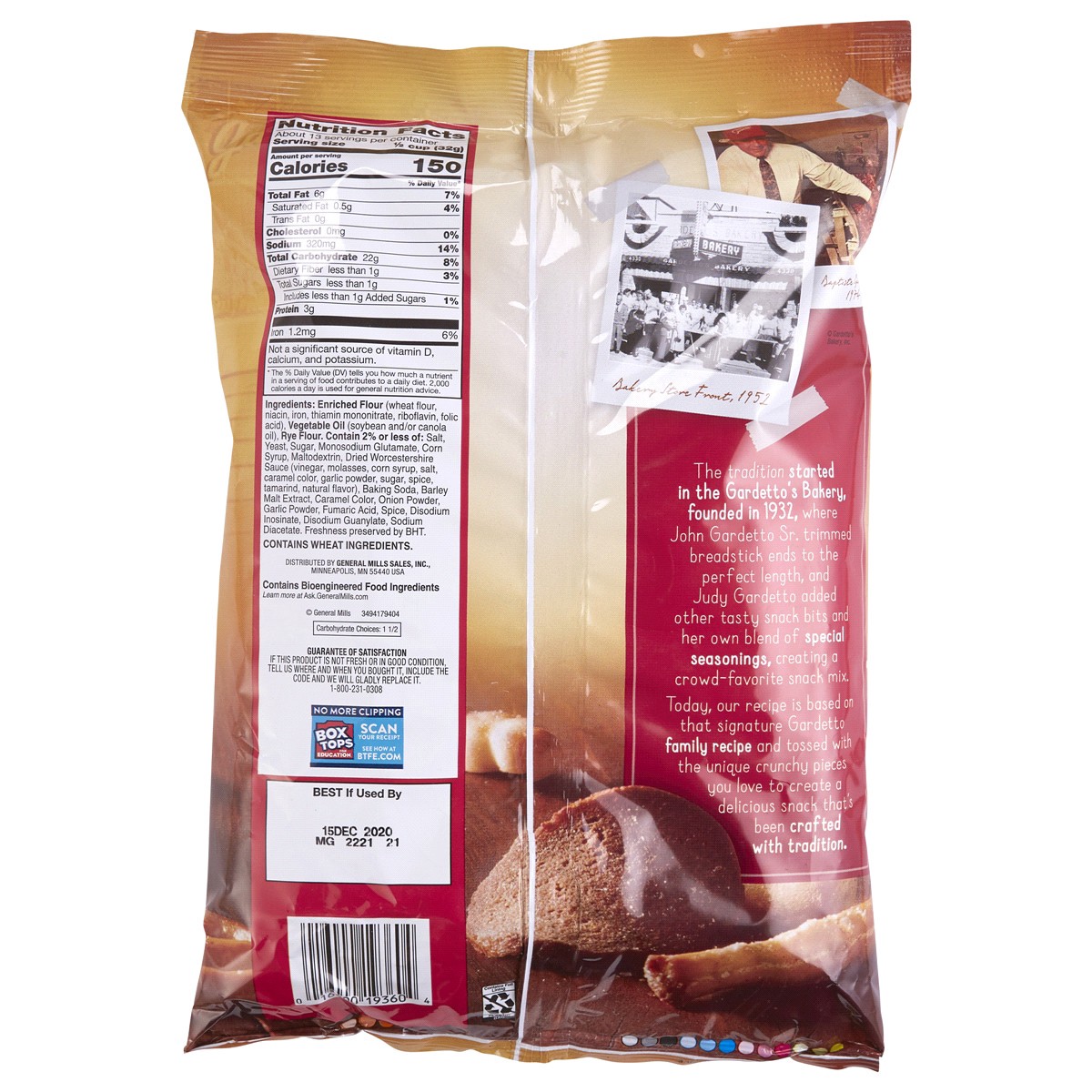 slide 2 of 2, Gardetto's Snack Mix, Original Recipe, Family Size, 14.5 oz, 14.5 oz