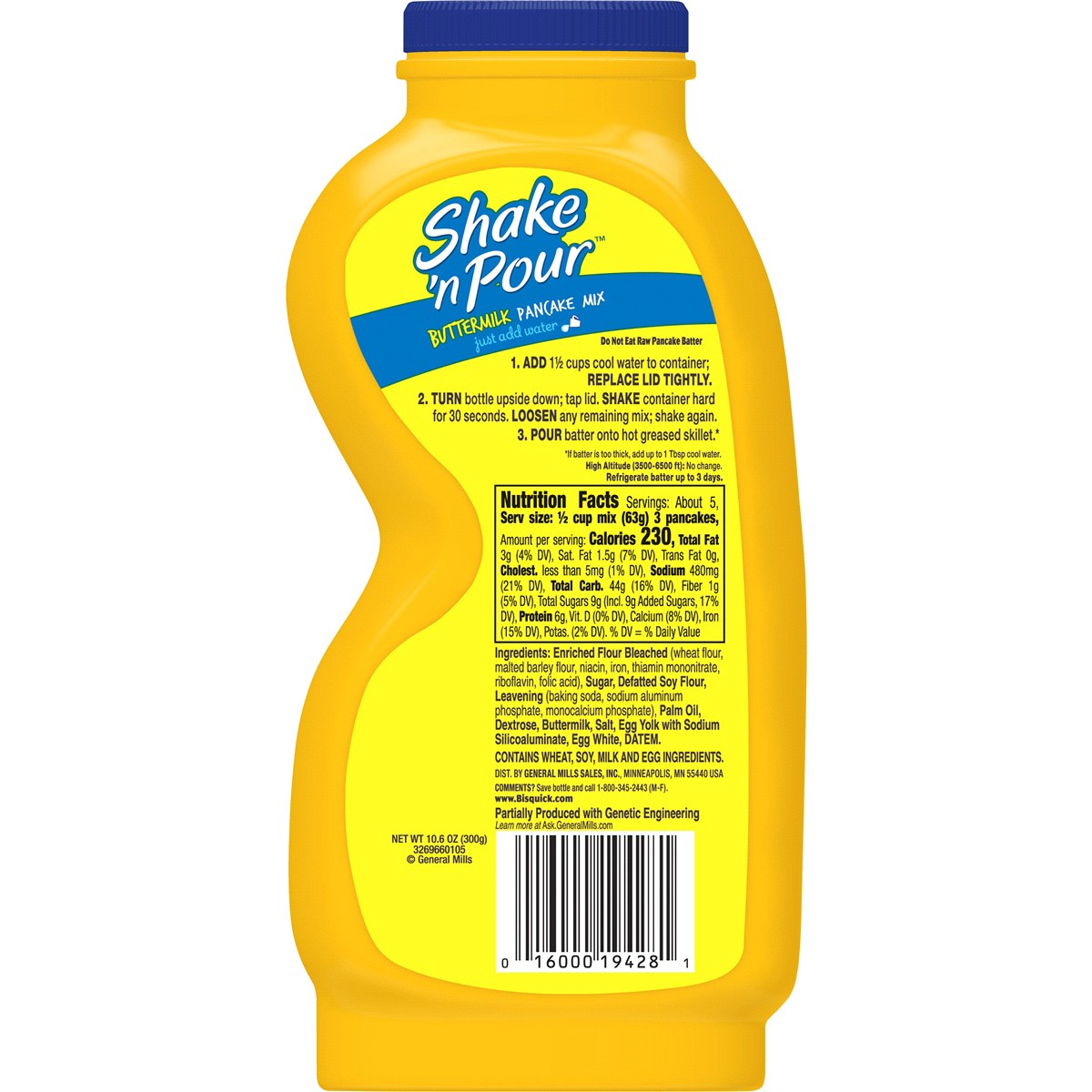 slide 2 of 2, Betty Crocker Bisquick Shake 'n Pour Buttermilk Pancake Mix, 10.6 oz., 10.6 oz