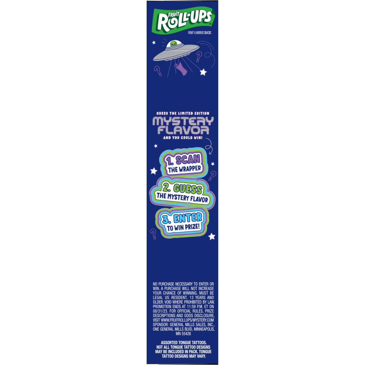 slide 9 of 13, Fruit Roll-Ups Fruit Flavored Snacks, Mystery Flavor and Solar Melon, 10 ct, 10 ct