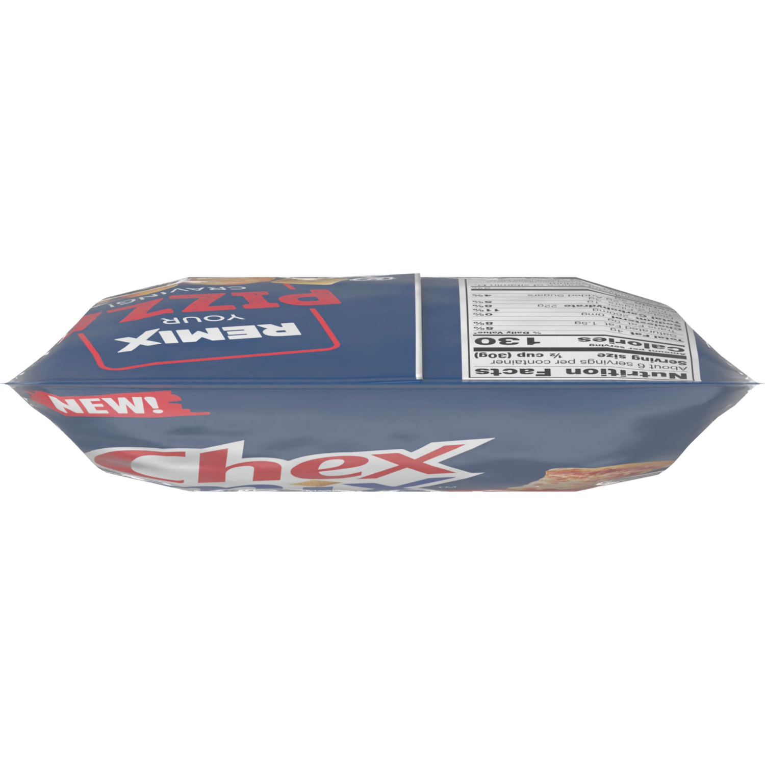 slide 8 of 8, Chex Mix Snack Mix, Remix Cheesy Pizza, Snack Bag, 7 oz, 7 oz