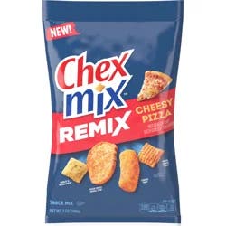Chex Mix Snack Mix, Remix Cheesy Pizza, Snack Bag, 7 oz