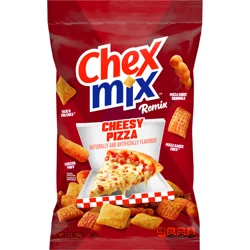 Chex Mix Snack Mix, Remix Cheesy Pizza, Snack Bag, 7 oz